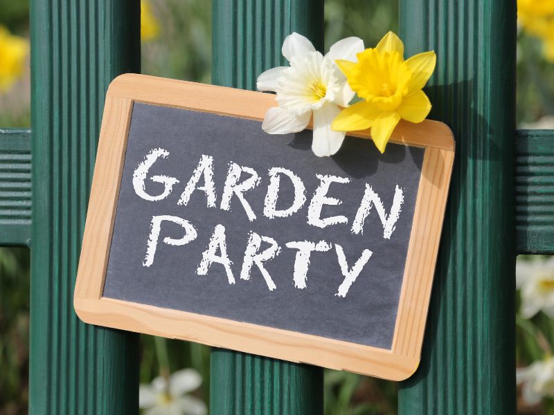 Astuces garden party nature